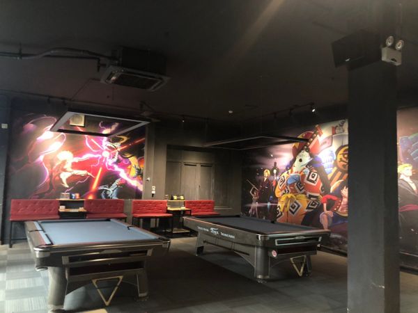 Loa Goldsound cho L'amant Billiard, Đống Đa, Hà Nội, amply 2 kênh 1200w, bluetooth 5.0, loa V130 - 130w, loa được thiết kế riêng cho quán, bật lớn không tạp âm, miễn phí công lắp đặt, bảo hành dài hạn 5 năm
