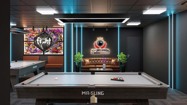 Loa Goldsound cho AD Billiards Club, TP HCM, loa được thiết kế riêng cho quán, bật lớn không tạp âm, miễn phí công lắp đặt, bảo hành dài hạn 5 năm