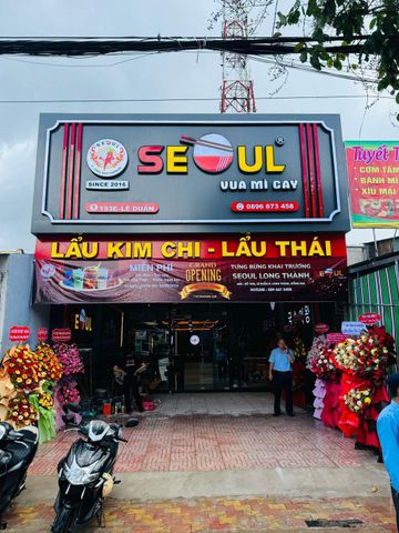 Loa Goldsound cho Mì Cay SEOUL Long Thành, Đồng Nai, loa được thiết kế riêng cho quán, bật lớn không tạp âm, miễn phí công lắp đặt, bảo hành dài hạn 5 năm