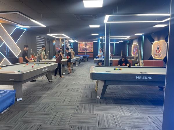 Loa Goldsound cho AD Billiards Club, TP HCM, loa được thiết kế riêng cho quán, bật lớn không tạp âm, miễn phí công lắp đặt, bảo hành dài hạn 5 năm