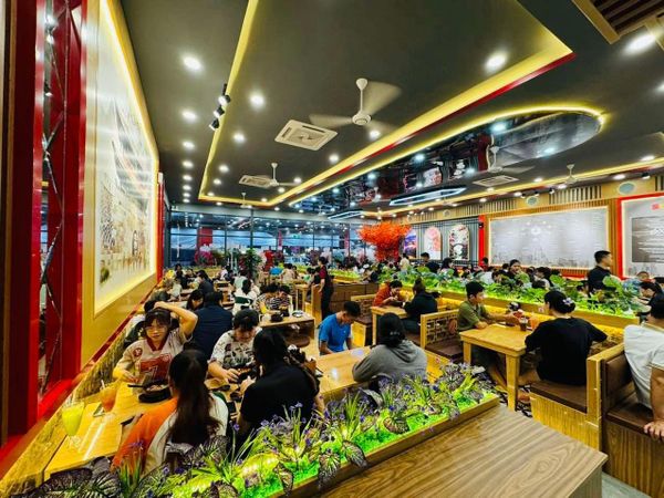 Loa Goldsound cho Mì Cay SEOUL Nguyễn Văn Luông, TP HCM, loa được thiết kế riêng cho quán, bật lớn không tạp âm, miễn phí công lắp đặt, bảo hành dài hạn 5 năm