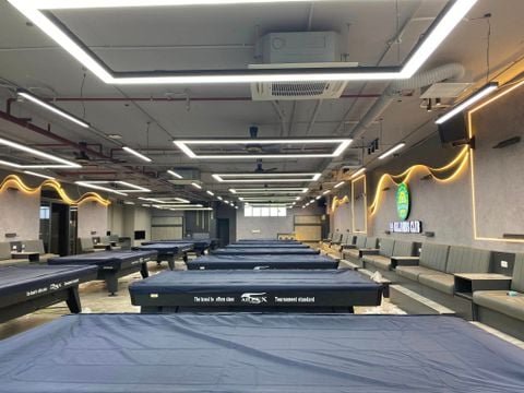 Loa Goldsound cho 99 billiards club (cơ sở 3), Hà Nội, loa được thiết kế riêng cho quán, bật lớn không tạp âm, miễn phí công lắp đặt, bảo hành dài hạn 5 năm
