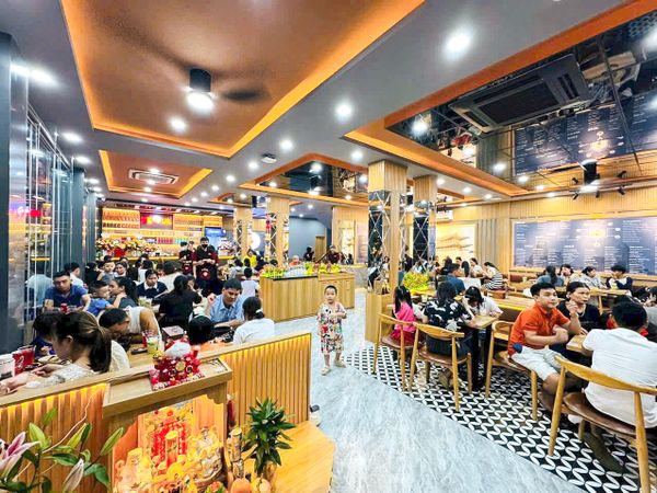 Loa Goldsound cho Mì Cay SEOUL Núi Thành, Quảng Nam, amply 2 kênh 900w, bluetooth 5.0, loa âm trần VAT28 - 28w, loa được thiết kế riêng cho quán, bật lớn không tạp âm, miễn phí công lắp đặt, bảo hành dài hạn 5 năm