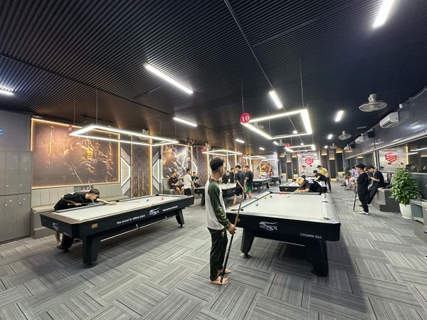 Loa Goldsound cho tầng 2 New Sun Billiards, Hà Nội, loa được thiết kế riêng cho quán, bật lớn không tạp âm, miễn phí công lắp đặt, bảo hành dài hạn 5 năm