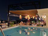 Loa Goldsound cho Kumo Rooftop Bar, TP.HCM, amply 2 kênh 200w, bluetooth 5.0, loa V25C - 25w, loa được thiết kế riêng cho quán, bật lớn không tạp âm, miễn phí công lắp đặt, bảo hành dài hạn 5 năm