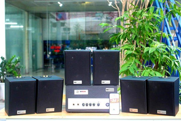 Loa cho Spa An Mộc, Trần Thái Tông, loa được thiết kế riêng cho quán, bật lớn không tạp âm, miễn phí công lắp đặt, bảo hành dài hạn 5 năm