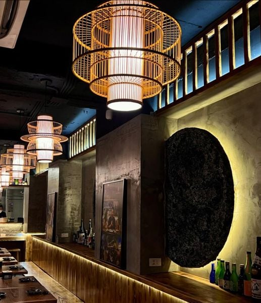 Loa Goldsound cho nhà hàng Izakaya Matsuki, Hà Nội, loa được thiết kế riêng cho quán, bật lớn không tạp âm, miễn phí công lắp đặt, bảo hành dài hạn 5 năm