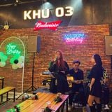 Loa Goldsound cho nhà hàng THE GOAT, TP.HCM, amply 4 kênh 800w, bluetooth 5.0, 2 loa V238 - 238w, 6 loa V130 - 130w, loa được thiết kế riêng cho quán, bật lớn không tạp âm, miễn phí công lắp đặt, bảo hành dài hạn 5 năm