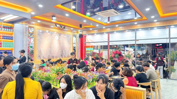 Loa Goldsound cho Mì Cay SEOUL Tân Phú Trung, TP.HCM,  amply 2 kênh 380w, bluetooth 5.0, loa V55c - 55w, loa được thiết kế riêng cho quán, bật lớn không tạp âm, miễn phí công lắp đặt, bảo hành dài hạn 5 năm