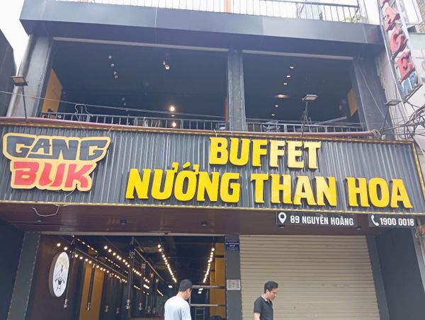 Loa Goldsound cho nhà hàng GangBuk, Hà Nội, loa được thiết kế riêng cho quán, bật lớn không tạp âm, miễn phí công lắp đặt, bảo hành dài hạn 5 năm