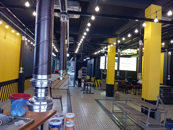 Loa Goldsound cho nhà hàng GangBuk, Hà Nội, loa được thiết kế riêng cho quán, bật lớn không tạp âm, miễn phí công lắp đặt, bảo hành dài hạn 5 năm