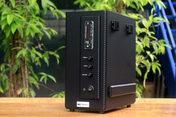 THANH LÝ dàn âm thanh quán [Amply 150w + 4 loa treo tường 15w Goldsound] - BH 6 tháng