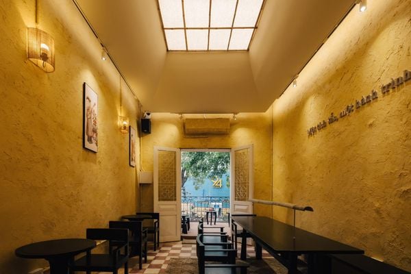 Loa Goldsound cho Thăng Long Cafe, Hà Nội,  amply 2 kênh 380w, bluetooth 5.0, loa V40C - 40w, loa được thiết kế riêng cho quán, bật lớn không tạp âm, miễn phí công lắp đặt, bảo hành dài hạn 5 năm