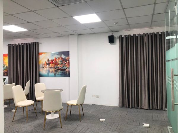 Loa Goldsound cho văn phòng công ty New Stars, Hà Nội, amply 2 kênh 380w, bluetooth 5.0, loa V25c - 25w, loa được thiết kế riêng cho quán, bật lớn không tạp âm, miễn phí công lắp đặt, bảo hành dài hạn 5 năm