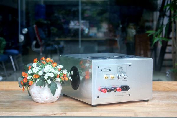 [100 - 160 M2] Dàn loa treo tường Gold4cafe: 01 âm ly A400 + 06 loa treo tường V26