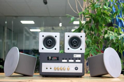 Combo Amply A400+ 4loa âm trần VAT25