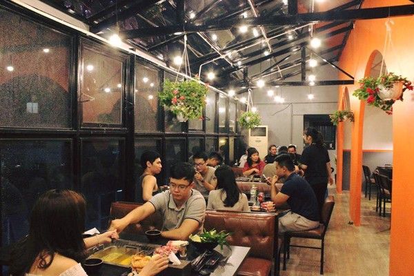 Loa cafe, Loa nhà hàng: Loa Goldsound tại Lẩu nướng PAPPAMI cơ sở 3 - 218 Đội Cấn, Ba Đình, Hà Nội