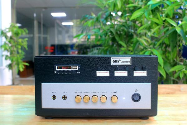 Loa nhà hàng: Gold4cafe (Từ 60 - 120m2) Dàn loa V25 (Amply A400+ 4c 25)