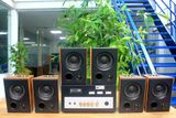 [Diện tích 120m2 + 2 Kênh] Amply A400 và 06 V51C
