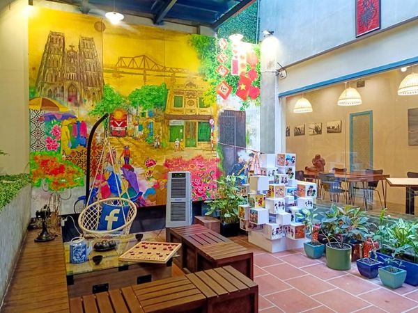 Loa cafe, Loa nhà hàng: Loa Goldsound lắp tại I'm in Viet Nam, Âu Cơ, Tây Hồ, Hà Nội