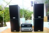 [Diện tích 80m2 + 02 Kênh] Amply A370 + 04 loa vt V40C