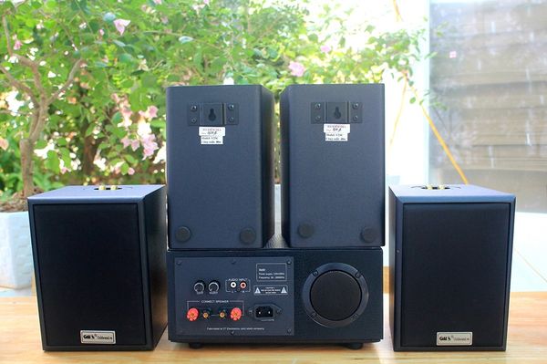 Dàn loa treo tường thông báo phát nhạc nền: 1 Amply A400+ 4 V25C