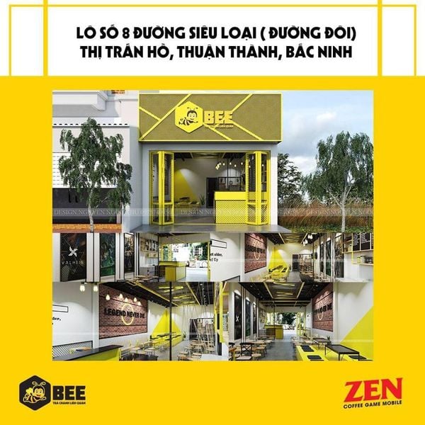 Loa cafe, Loa nhà hàng: Loa Goldsound lắp đặt tại quán Bee (trà chanh liên quân), TT Hồ, Thuận Thành, Bắc Ninh