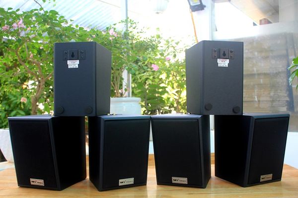 Dàn loa treo tường: Amply A401 + 6 V25C