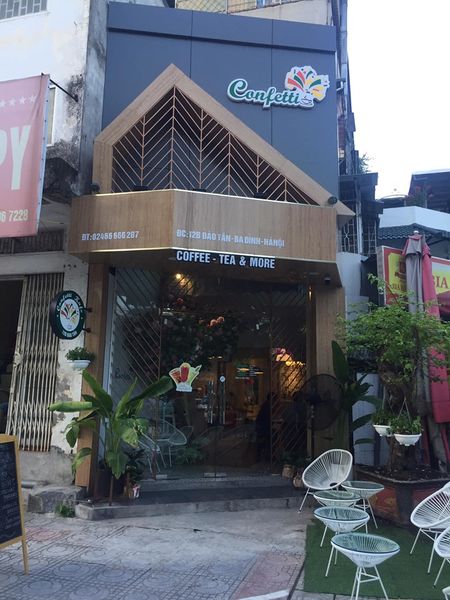Loa cafe, Loa nhà hàng: Loa Goldsound lắp đặt tại Confetti, 12B Đào Tấn, Ba Đình, Hà Nội