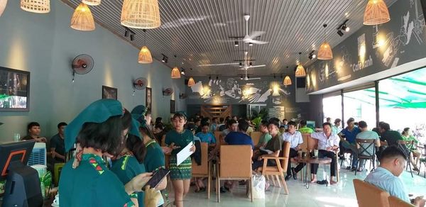 Hệ thống loa Goldsound lắp đặt tại Cafe Xanh, Biên Hoà, Đồng Nai