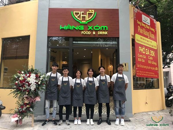 Loa cafe, Loa nhà hàng: Loa Goldsound lắp đặt tại PHỞ HÀNG XÓM,  Số 1 Thành Thái, Cầu Giấy, Hà Nội