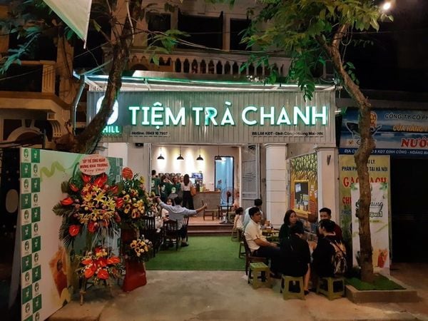 Loa cafe: Loa Goldsound lắp đặt tại Tiệm Trà Chanh, B8, Lô8 KĐT Định Công - Hoàng Mai - Hà Nội