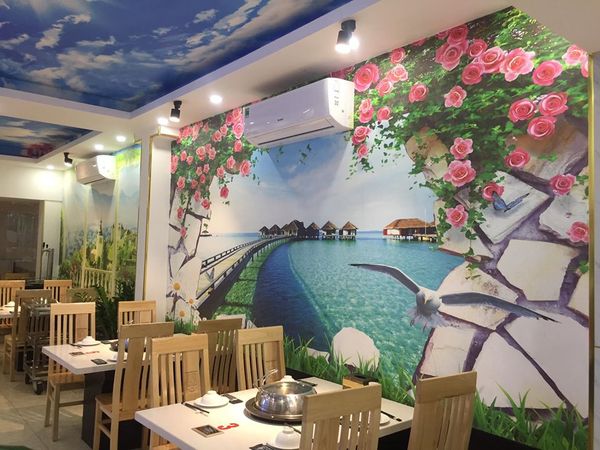 Loa cafe, Loa nhà hàng: Loa Goldsound lắp âm thanh tại  BUFFET LẨU HƠI LẨU NƯỚNG, số 273 Tô Hiệu, Hà Nội