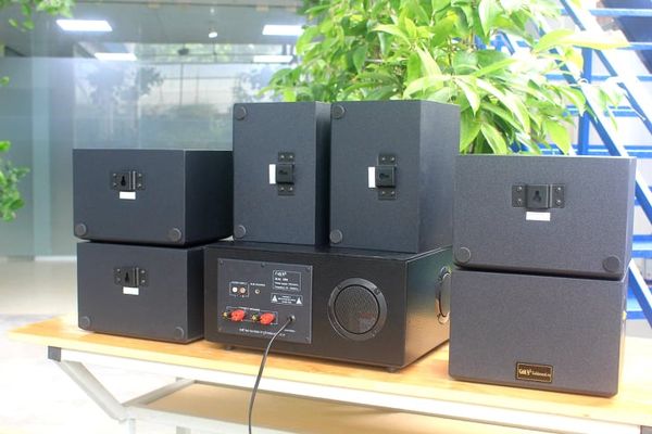 Dàn loa sân vườn: Amply A904 + 6 V25NT