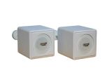 Loa thả trần V55TR-PU_DA phủ da PU màu trắng (số lượng 1 loa), công suất 55w, loa bass 4 inch, kích thước rộng 19 cm, cao 19 cm, sâu 21 cm, bảo hành dài hạn 5 năm.