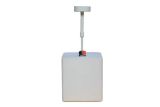 Loa thả trần V55TR-PU_DA phủ da PU màu trắng (số lượng 1 loa), công suất 55w, loa bass 4 inch, kích thước rộng 19 cm, cao 19 cm, sâu 21 cm, bảo hành dài hạn 5 năm.