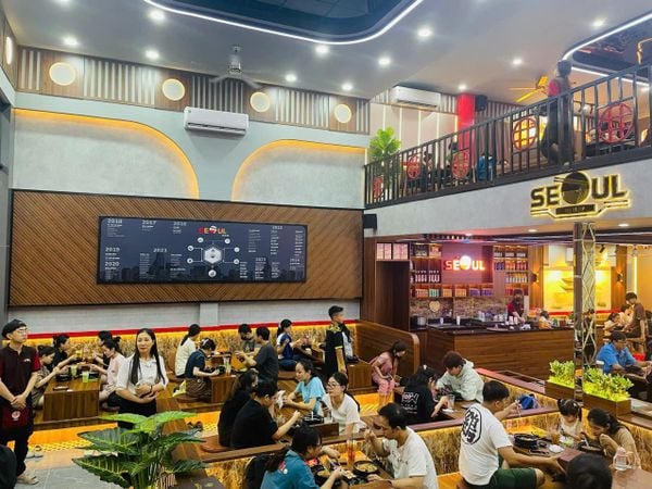 Loa thông báo, phát nhạc nền tự động Goldsound cho Mì Cay Seoul 487 Nguyễn Thị Thập, Quận 7, TP.HCM