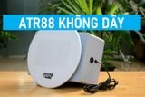 Loa âm trần Bluetooth ATR88 tích hợp âm ly, công suất 50w, bass 4 inch, bluetooth 5.0, cổng rca, khe usb, thiết kế loa thùng gỗ cao 26.5 cm, rộng 18.25 cm, sâu 11.5 cm. Bảo hành 12 tháng