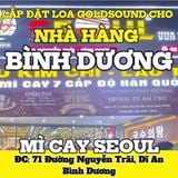 Loa Goldsound cho Mì Cay SEOUL Dĩ An-CN2, loa được thiết kế riêng cho quán, bật lớn không tạp âm, miễn phí công lắp đặt, bảo hành dài hạn 5 năm