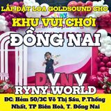 Loa Goldsound cho RyNy World, Biên Hoà, amply 6 kênh 1200w, bluetooth 5.0, loa V24C - 24w, loa được thiết kế riêng cho quán, bật lớn không tạp âm, miễn phí công lắp đặt, bảo hành dài hạn 5 năm