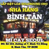 Loa Goldsound cho hệ Thống Mì Cay Seoul-Seoul Bình Tân, TP HCM, Amply 4 - 6 vùng âm lượng