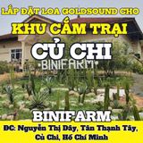 Loa Goldsound cho BINIFARM - Tropical Retreat, TP HCM, amply 2 kênh 200w Goldsound, bluetooth 5.0, loa 13w, loa được thiết kế riêng cho quán, bật lớn không tạp âm, miễn phí công lắp đặt, bảo hành dài hạn 5 năm