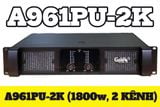 Cục đẩy A961PU-2K Goldsound (công suất 1800w, 2 kênh, nguồn xuyến)
