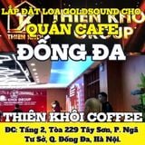 Loa Goldsound cho Thiên Khôi Coffee, Hà Nội, amply 4 kênh 1500w, bluetooth 5.0, loa âm trần VAT38 - 38w, loa được thiết kế riêng cho quán, bật lớn không tạp âm, miễn phí công lắp đặt, bảo hành dài hạn 5 năm