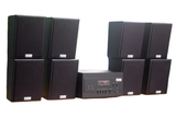 [Diện tích 160m2 + 02 Kênh] A907_SG Goldsound 2 vùng âm lượng 900w + 8 loa Goldsound V55C_SG 55w, loa được thiết kế riêng cho quán, bật lớn không tạp âm, miễn phí công lắp đặt, bảo hành dài hạn 5 năm.