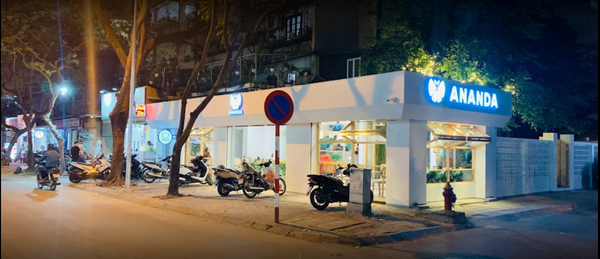 Loa Goldsound cho chuỗi cửa hàng ANANDA - Trái Cây Hạnh Phúc, Cầu Giấy, Hà Nội, Amply 4 - 6 vùng âm lượng, loa được thiết kế riêng cho không gian quán, miễn phí công lắp đặt, bảo hành dài hạn 5 năm.