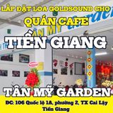 Loa Goldsound cho Tân Mỹ Garden Coffee, Tiền Giang, amply 2 kênh 900w, bluetooth 5.0, loa V12-12w, loa chống nước V101NT-15w, loa được thiết kế riêng cho quán, bật lớn không tạp âm, miễn phí công lắp đặt, bảo hành dài hạn 5 năm