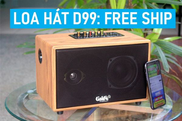 Loa karaoke D99 tặng 01 Míc