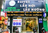 Loa Goldsound cho BUFFET LẨU HƠI LẨU NƯỚNG, số 273 Tô Hiệu, Hà Nội, Amply 4 - 6 vùng âm lượng, loa được thiết kế riêng cho quán, bật lớn không tạp âm, miễn phí công lắp đặt, bảo hành dài hạn 5 năm.