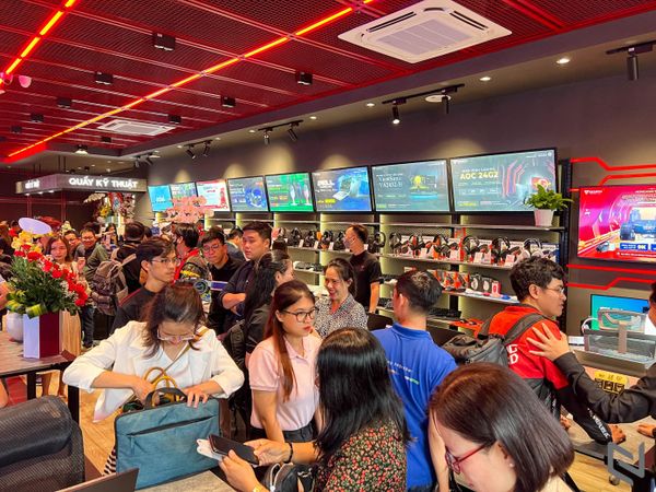 Loa âm trần cho GEARVN An Dương Vương, Quận 6, TP Hồ Chí Minh, loa được thiết kế riêng cho quán, bật lớn không tạp âm, miễn phí công lắp đặt, bảo hành dài hạn 5 năm